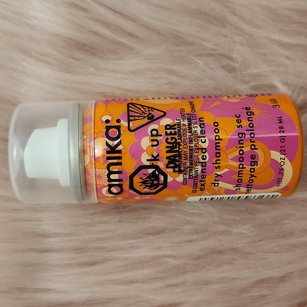 Brand New AMIKA PERK UP PLUS MINI DRY SHAMPOO